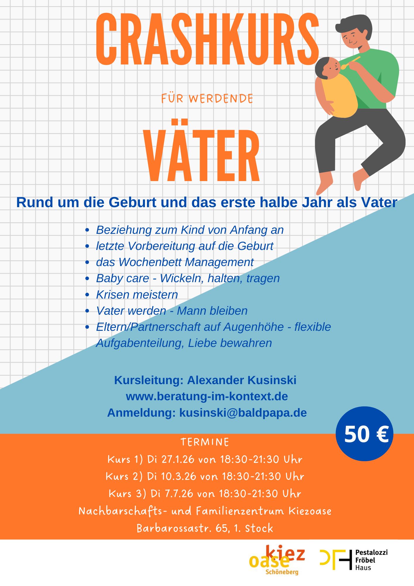 Crashkurs für werdende Väter