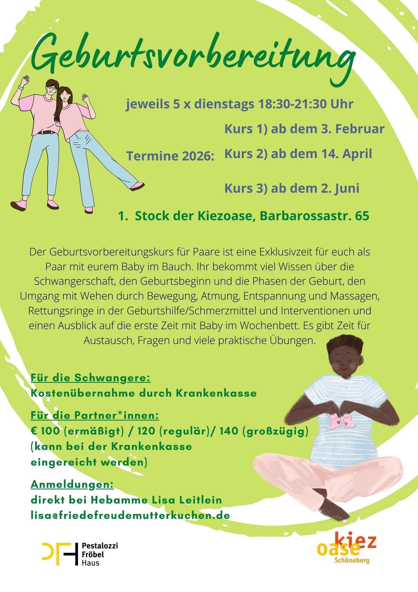 Geburtsvorbereitung für Paare