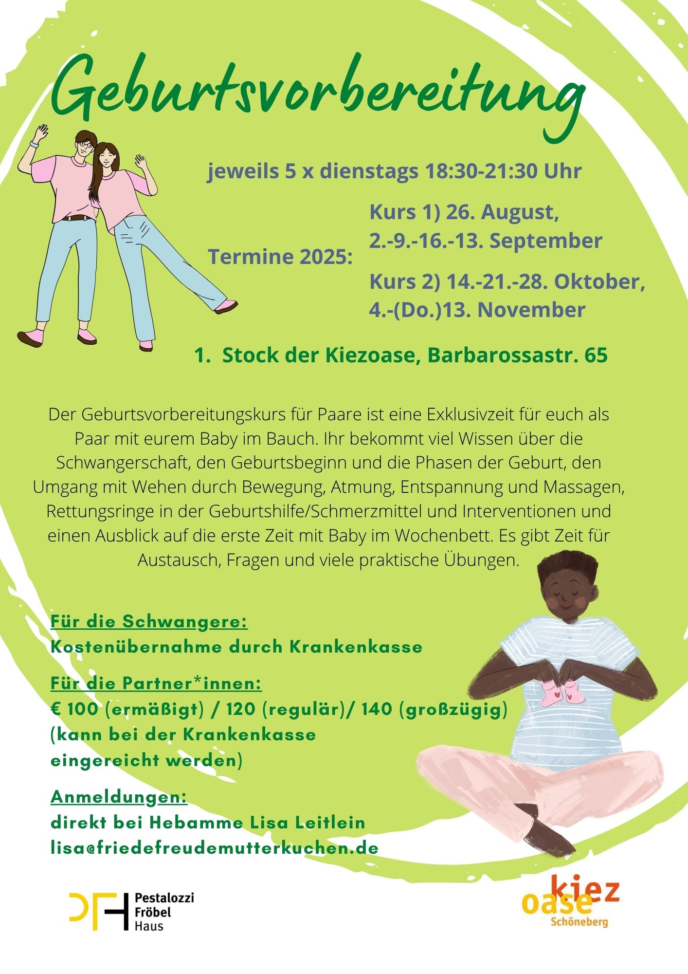 Geburtsvorbereitung für Paare