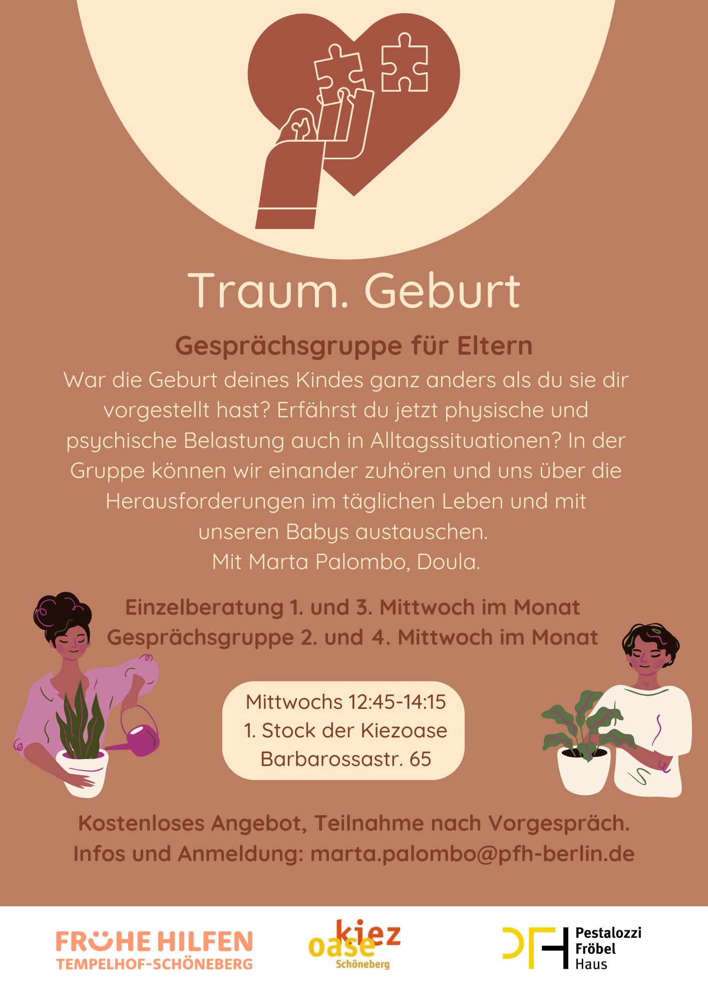 Traum. Geburt – Gesprächsgruppe für Eltern