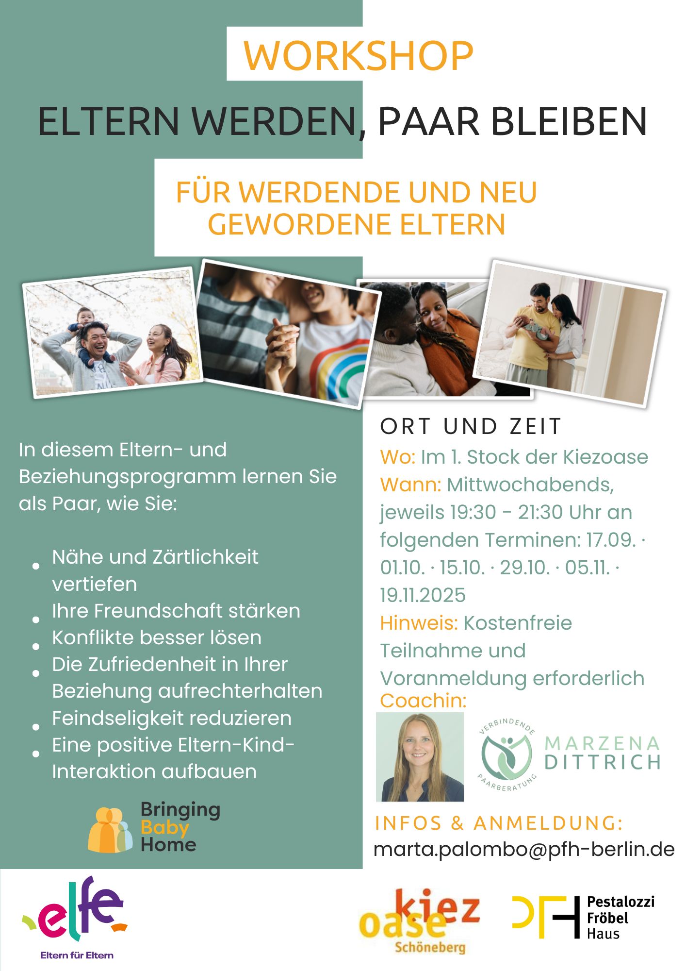 Workshop: Eltern werden, Paar bleiben