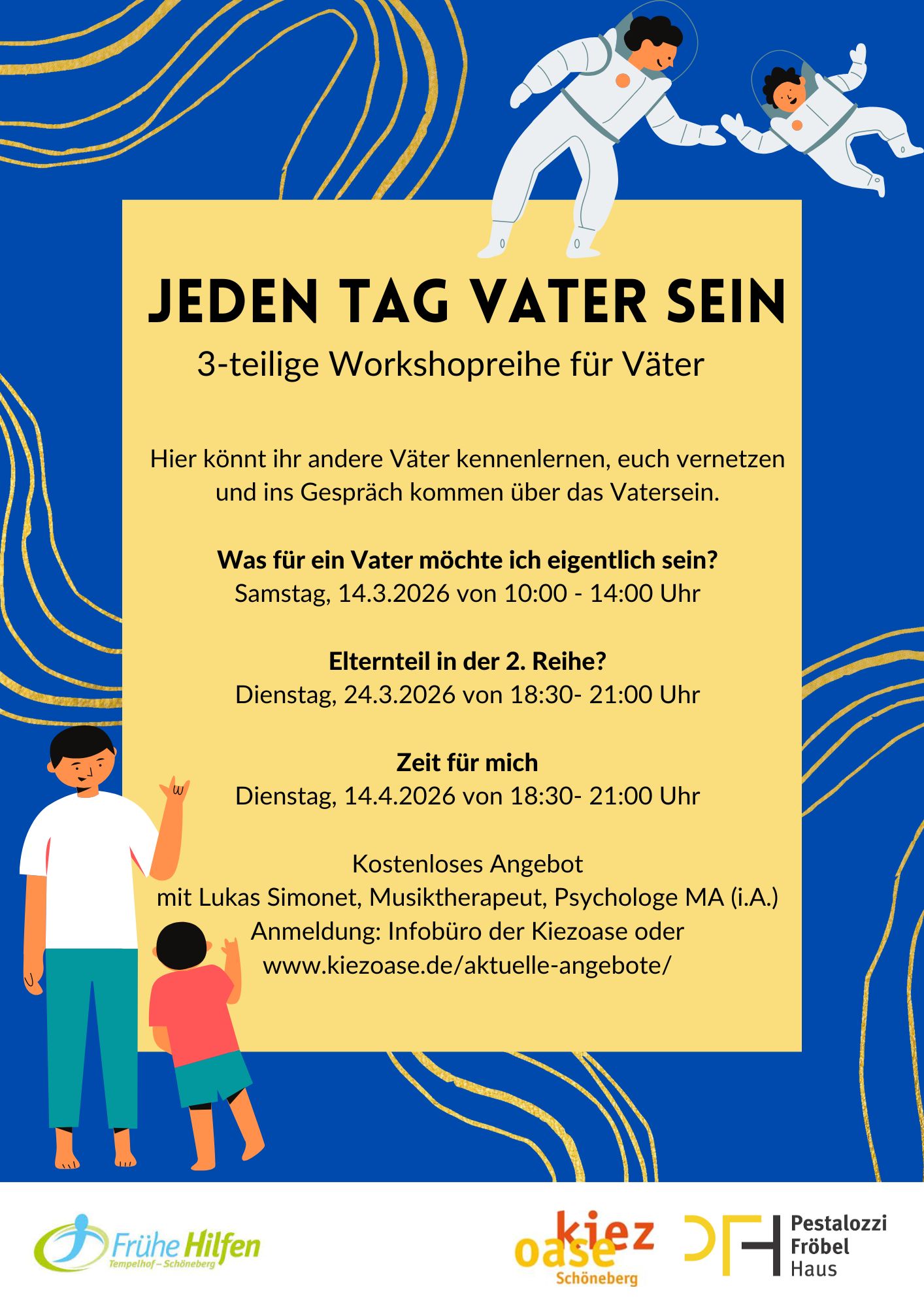 Jeden Tag Vater sein