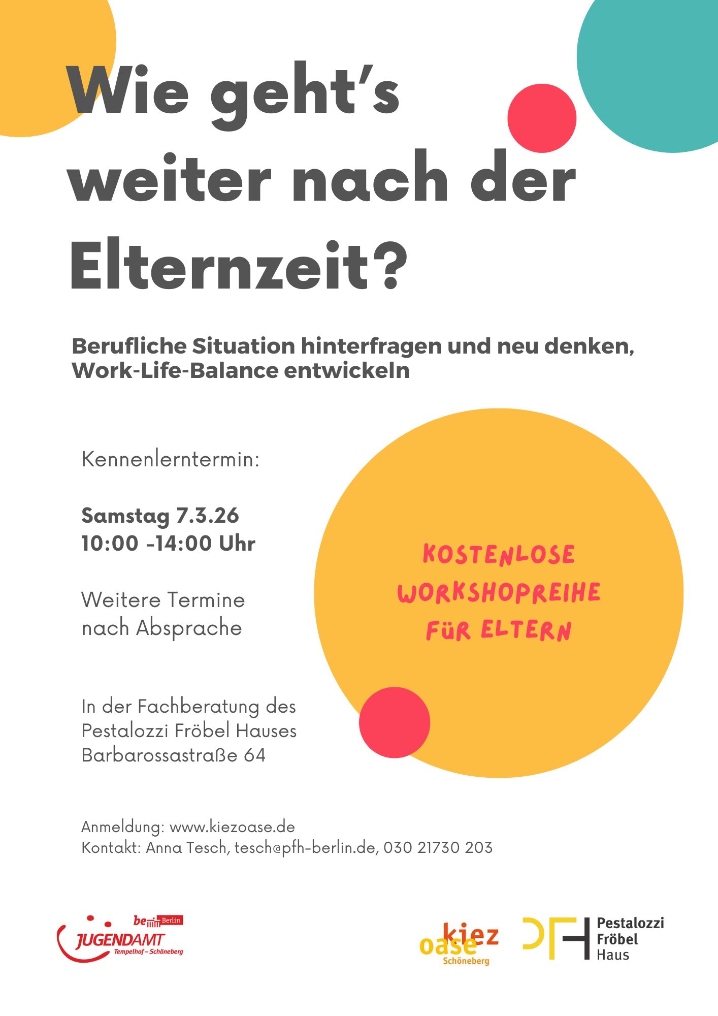 Wie gehts weiter nach der Elternzeit?