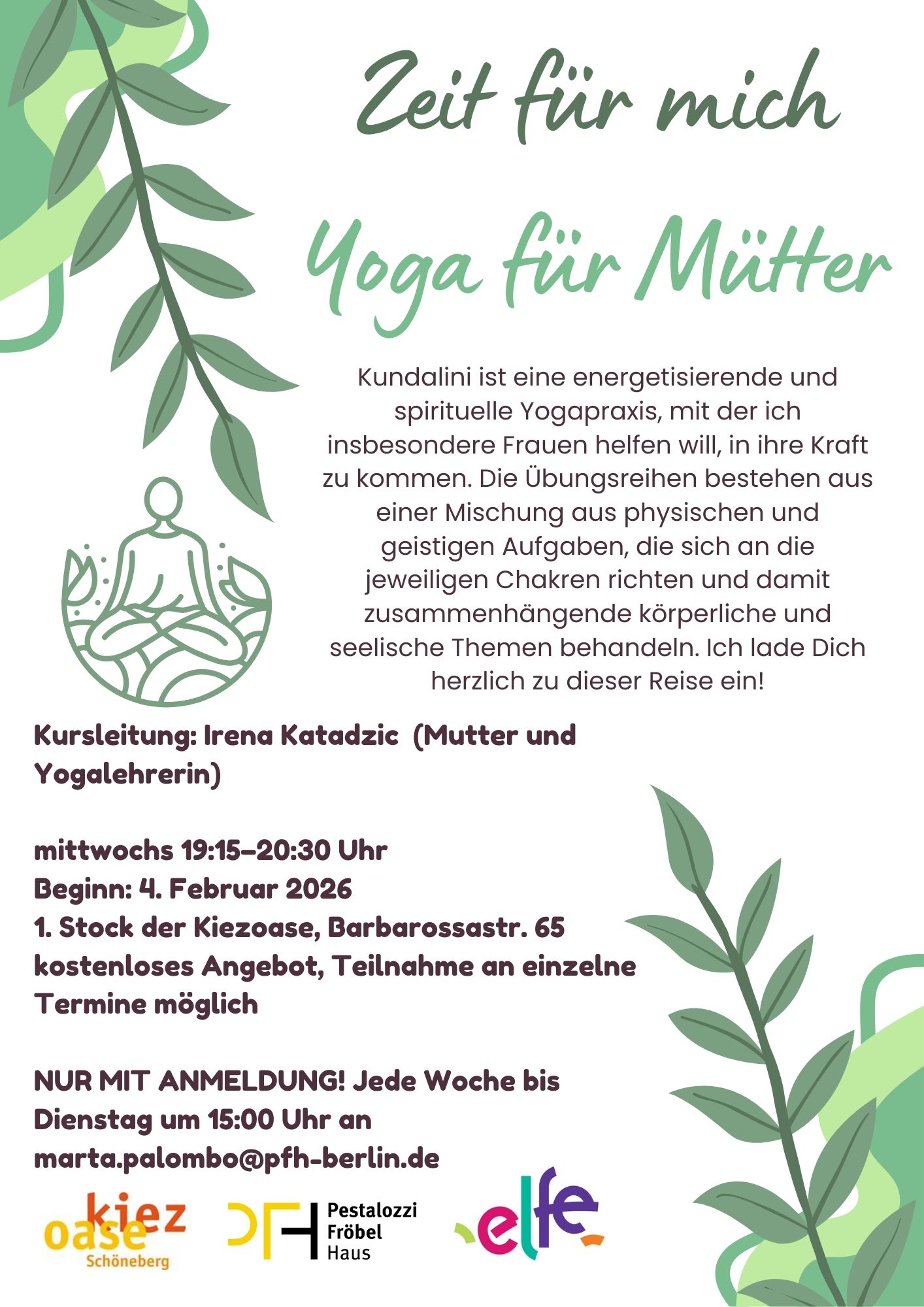Zeit für mich – Yoga für Mütter (ElfE)