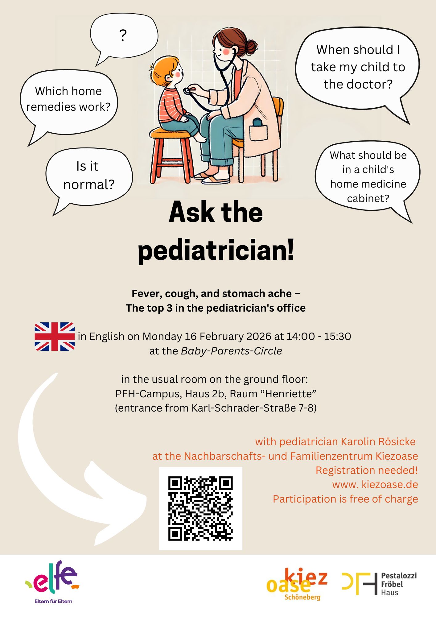 Ask the pediatrician! (in English)