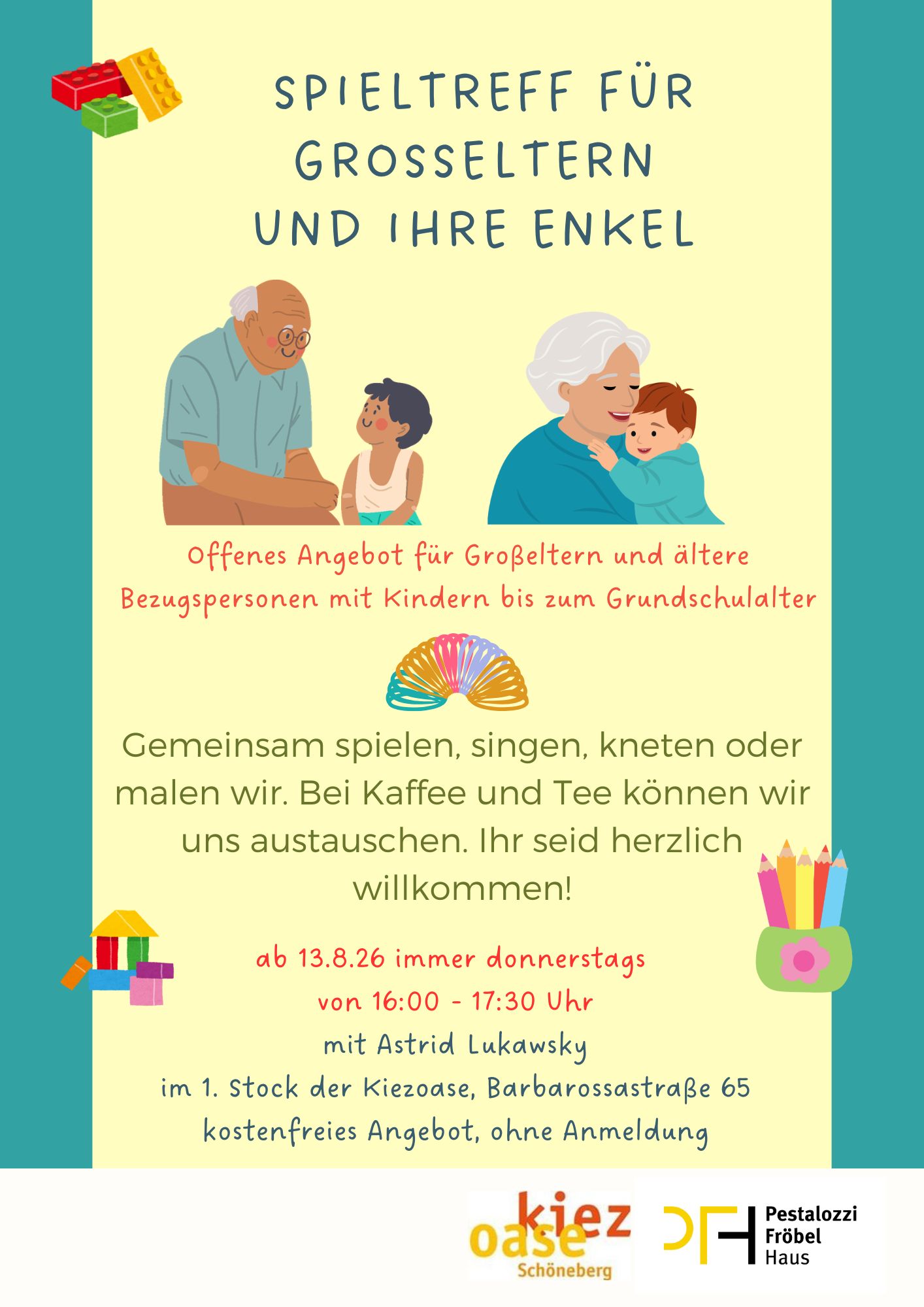Spieltreff für Großeltern und ihre Enkel