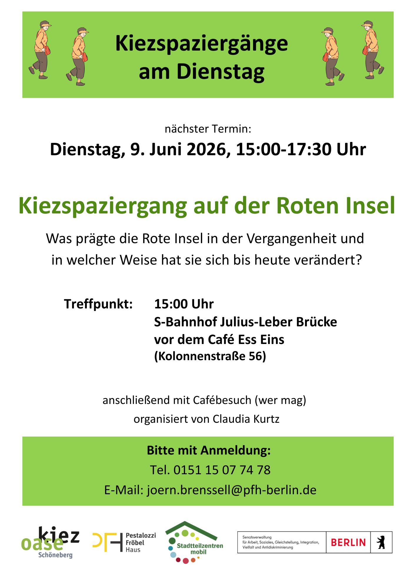 Kiezspaziergang auf der Roten Insel