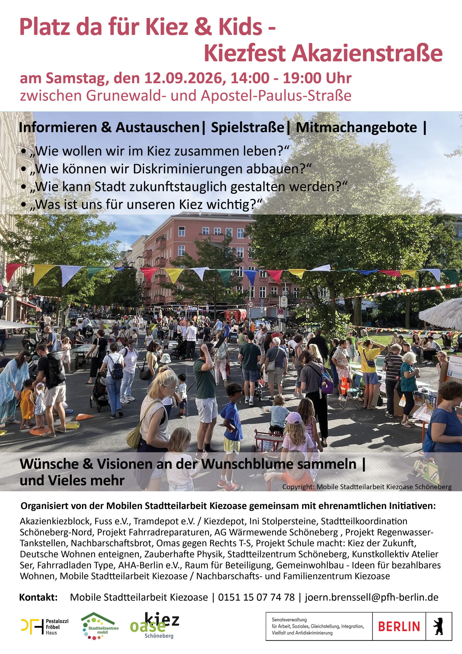 Platz da für Kiez und Kids – Kiezfest in der Akazienstraße